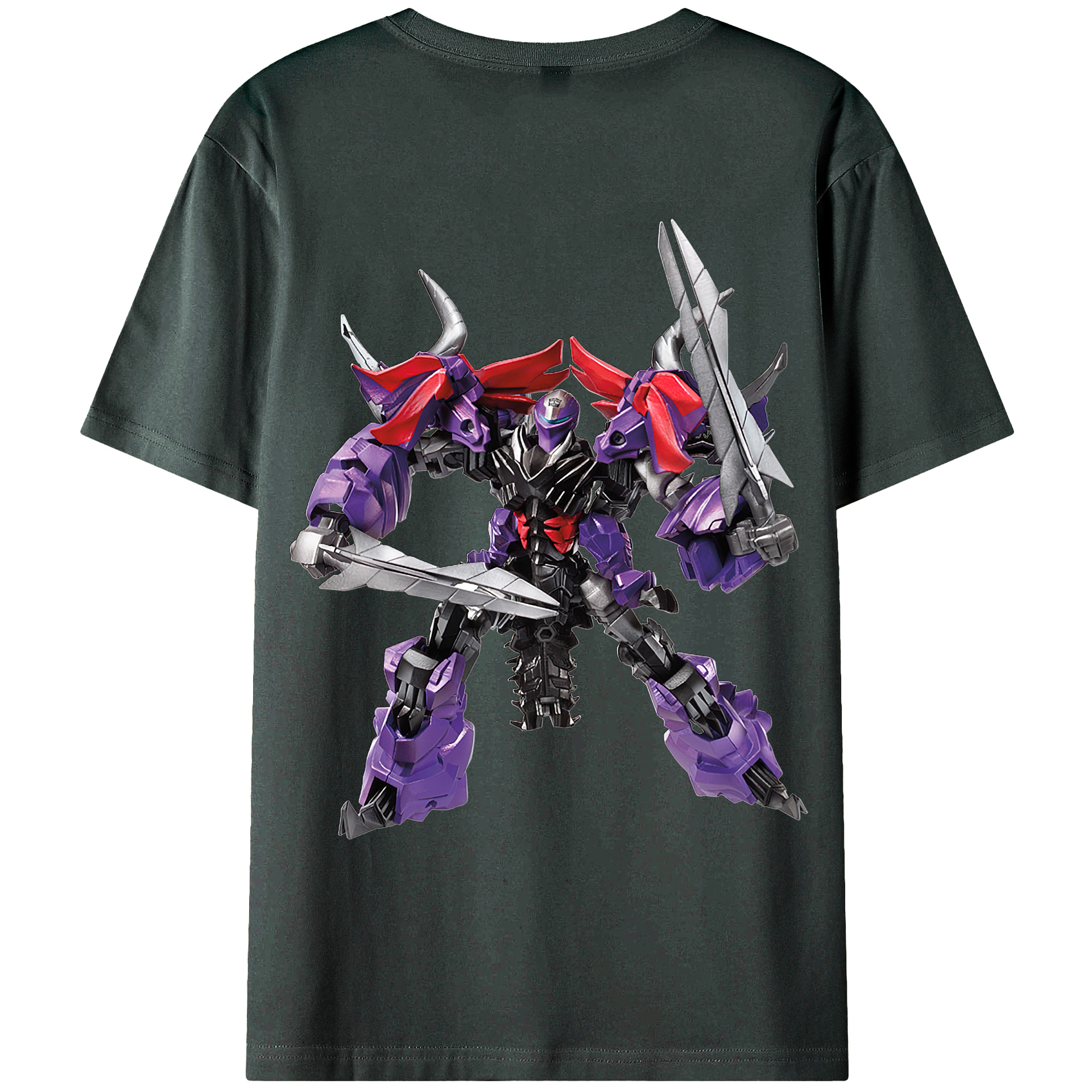 （画像用）  綿100％ メンズ半袖Tシャツ（バックプリント） 通気性